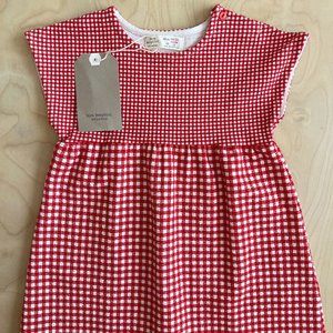NWT Zara BabyGirl Buffalo Check Dress - Size 18-24M